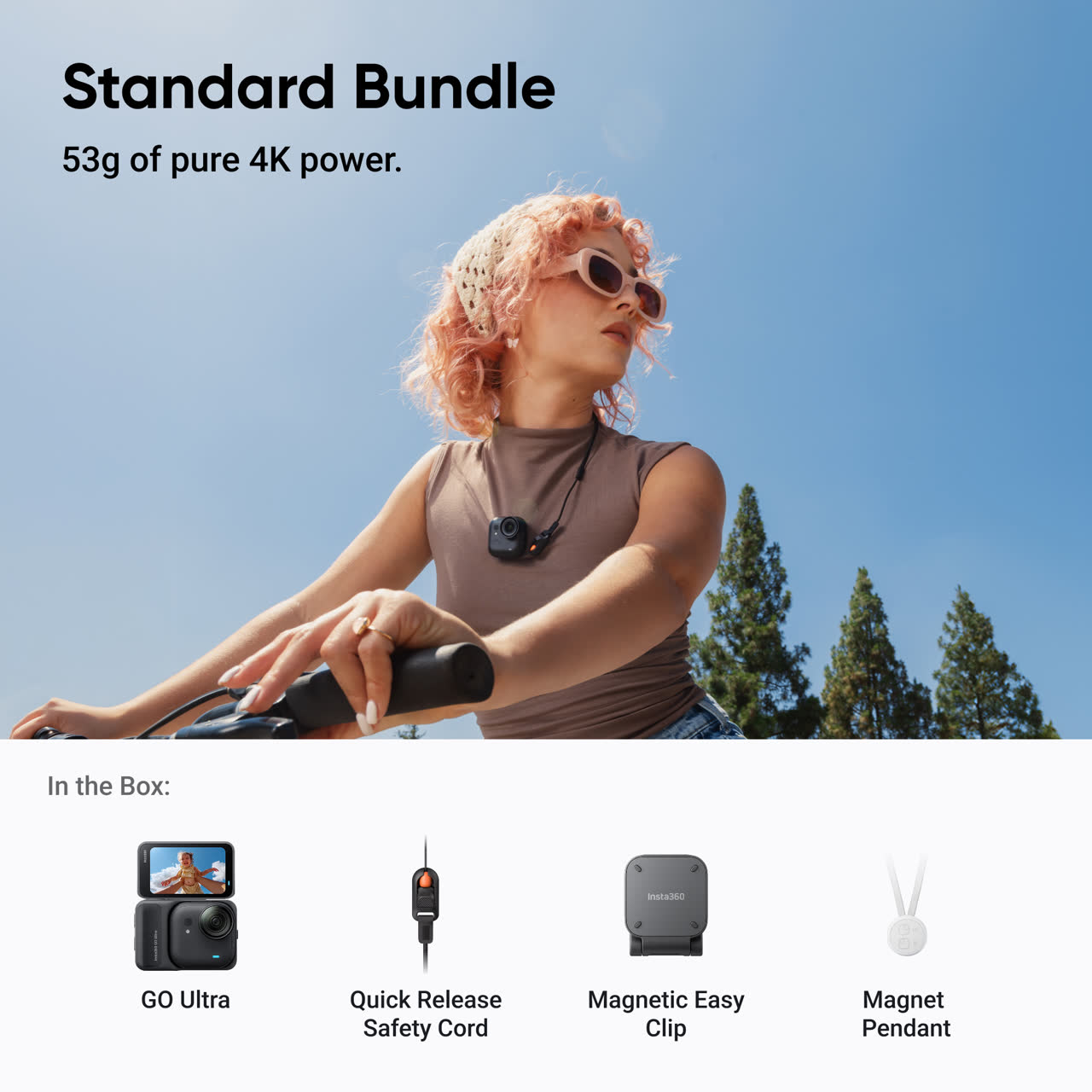 Insta360 GO Ultra - New Tiny Hands-Free 4K Pocket Camera - Image 2