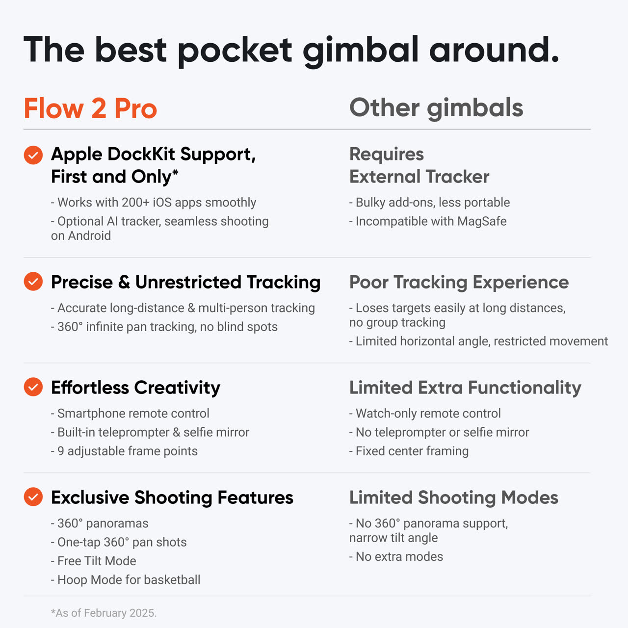 Best Phone Gimbals | Insta360 Flow 2 Series with AI Tracking - Insta360 Store - Image 8
