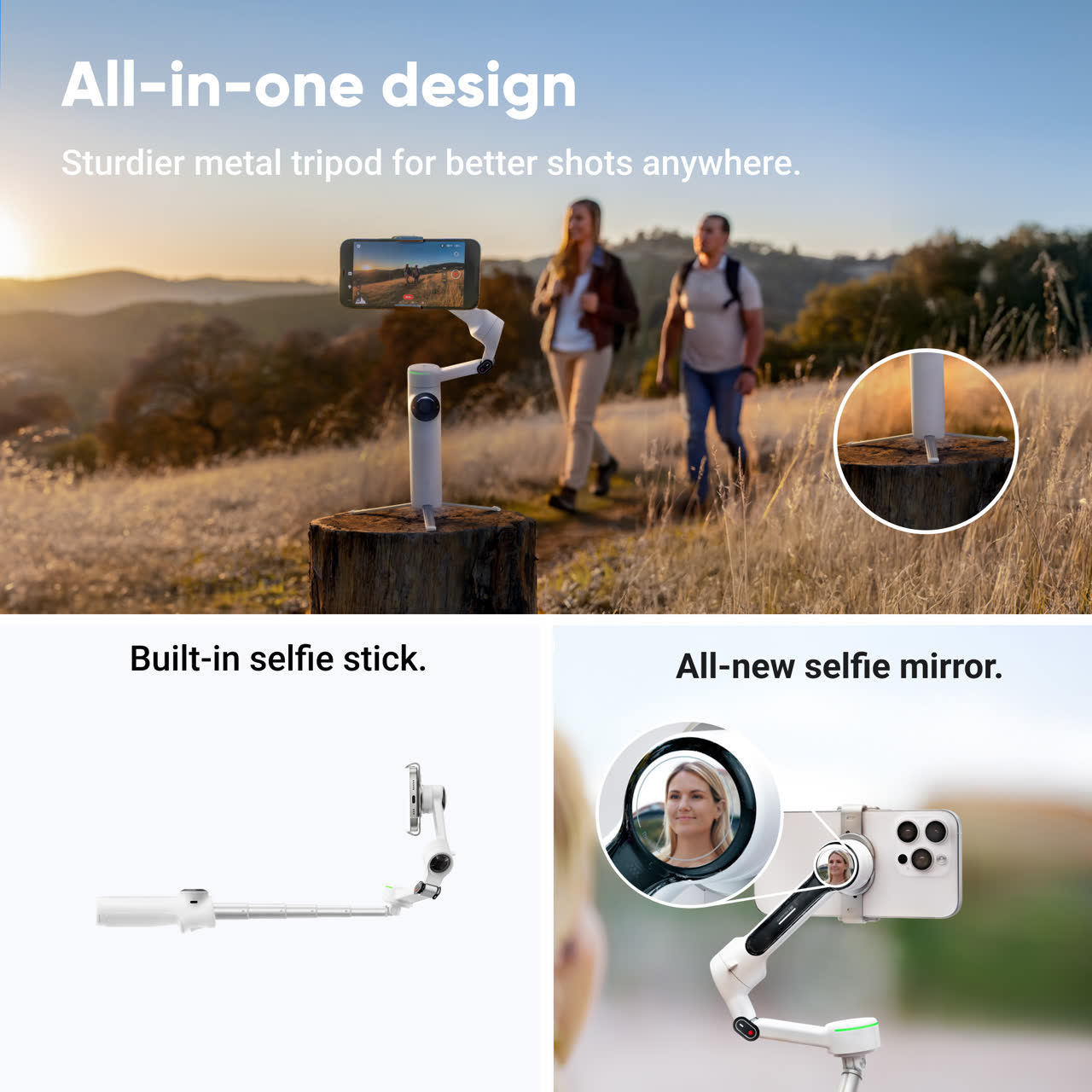 Best Phone Gimbals | Insta360 Flow 2 Series with AI Tracking - Insta360 Store - Image 6