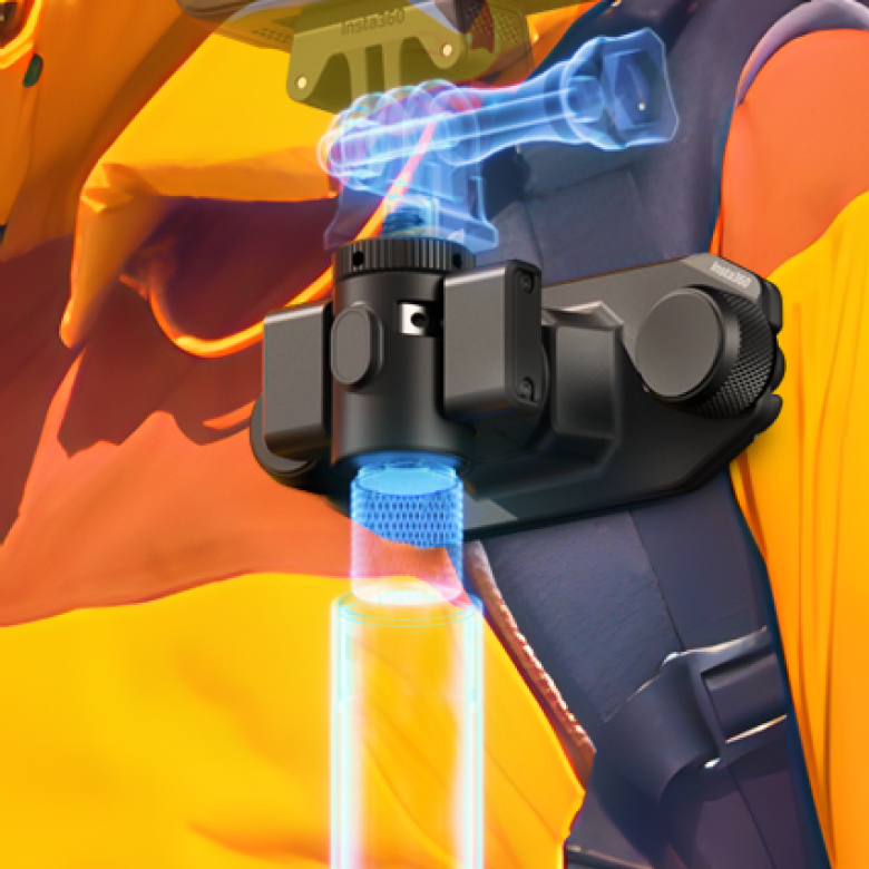 Magnetic Selfie Stick Holster - Insta360 Store - Image 2